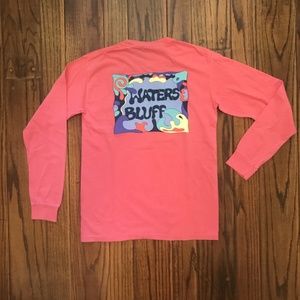 Lava Text Long Sleeve Tee